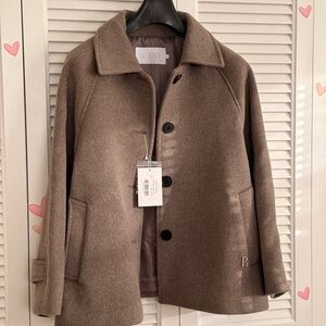 Wool & Cashmere Quiet Luxury Women's Pea Coat